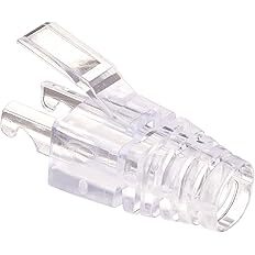 Transparent Cat6 RJ45 Boot (100-Pack)