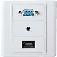 FACE PLATE HDMI+VGA+AUX