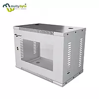 Multybyte 9U Wall Mount Metal CCTV Rack