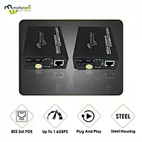 Multybyte 10/1000 Gigabit Media Converter Pair