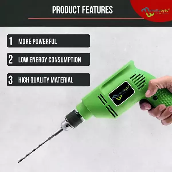 Multybyte 10mm Drill Machine