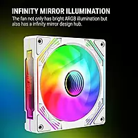 Smps 5-inch RGB LED PC Fan