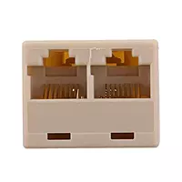 Rj-45 Lan Jointer 1X2 (Pack Of 100Unit)