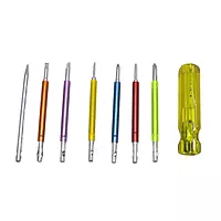Multitec 7-Bit Screwdriver Set with Tester