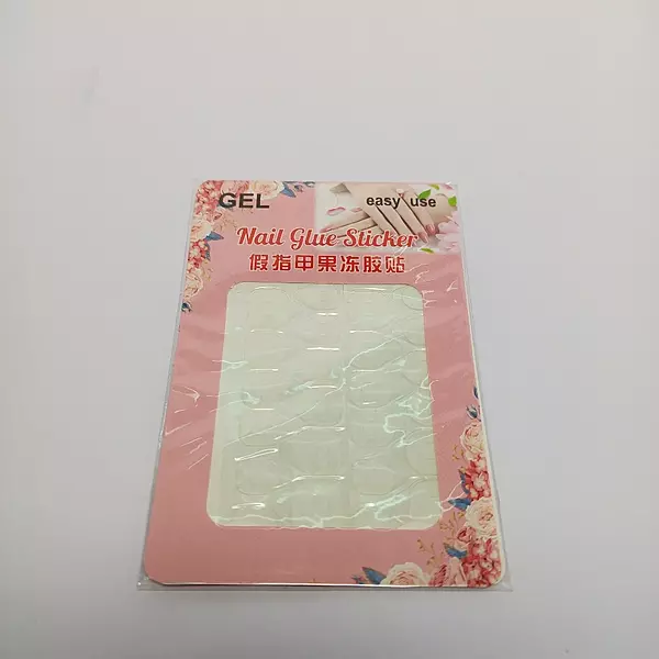 Nail glue sticker
