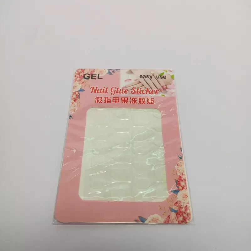 Nail glue sticker