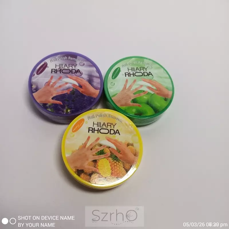 Hilary rhoda nailpaint removal  combo