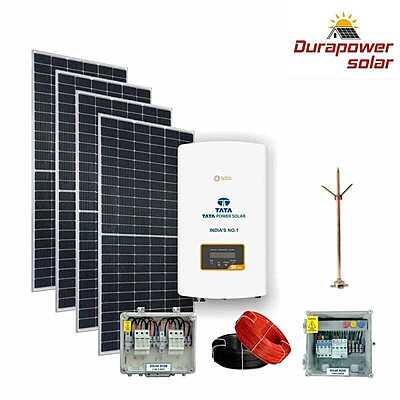 4Kw TATA SOLAR ONGRID Booking ₹2,70,000 4Kw TATA SOLAR ONGRID Booking ₹2,70,000