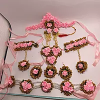 Floral jewellery set