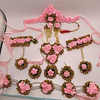 Floral jewellery set