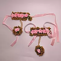 Floral jewellery set