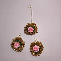 Floral jewellery set
