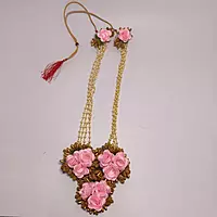 Floral jewellery set