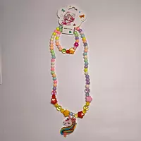 Pack of kids necklace and bracelet