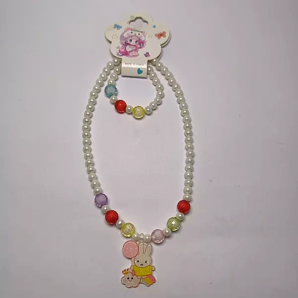 Pack of kids necklace and bracelet 2