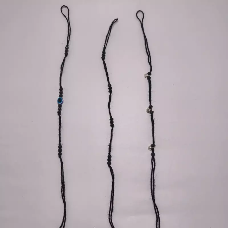 Pack of three Womens  ancklet