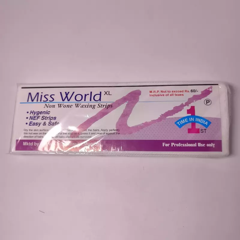 Small size waxing strips