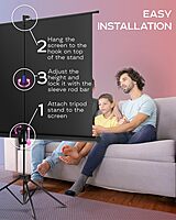 DotNet Tripod Projection Screen 5x7 ft.