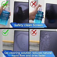LCD Screen Cleaner with Cloth 200ml