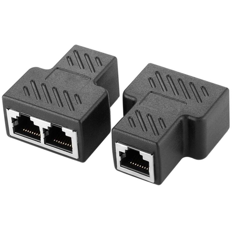 RJ45 Ethernet Splitter & Jointer 1x2