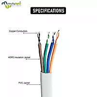 Cat6 CCTV Lift Cable 90M