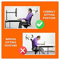 Monitor Stand Height Adjustable Arm Mount (Single ) - Screw Type