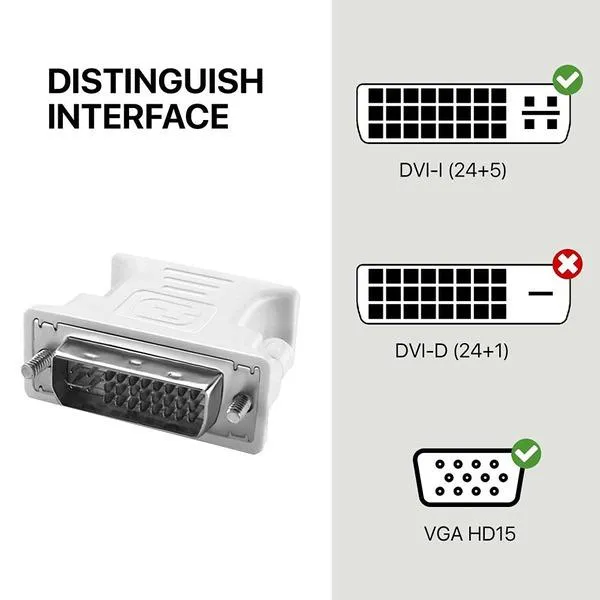 Dvi To Vga 24+5
