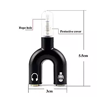 Stereo to Dual Female Cable Converter