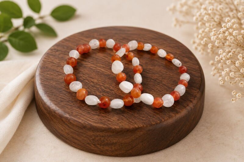 Fertility Crystal Bracelet for Love, Harmony & Positive Energy