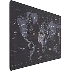 World Map Gaming Mouse Pad (90x40cm)