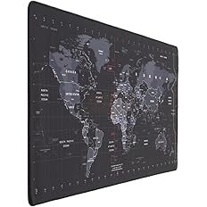 World Map Gaming Mouse Pad (90x40cm)
