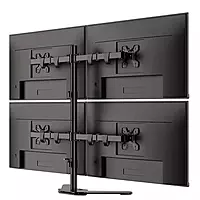 Monitor Stand Height Adjustable Arm Mount (1x4 ) - Leg Type