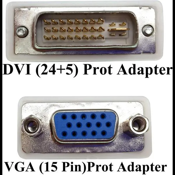 Dvi To Vga 24+5
