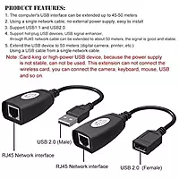 USB Lan Extender Rj45 (30M)