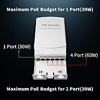 4 Port PoE Repeater Outdoor