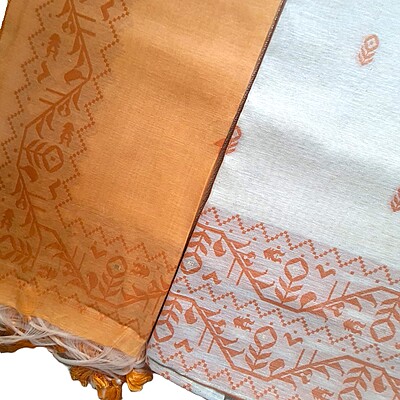 Matarangi Cream Khadi Silk Cotton Salwar Material