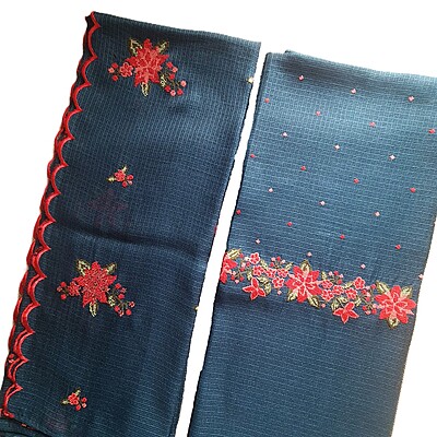 Matarangi Blue Kota Salwar Material