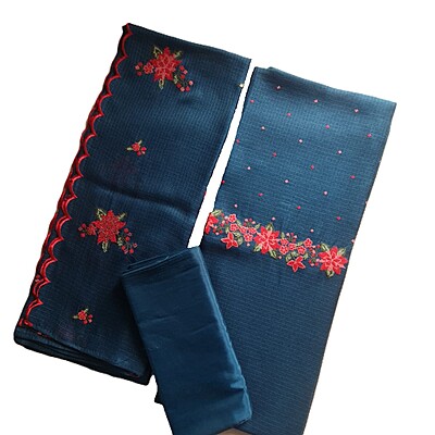 Matarangi Blue Kota Salwar Material