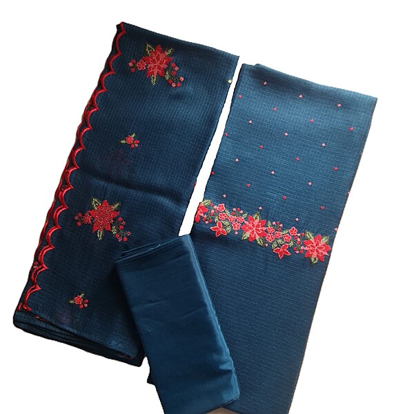 Matarangi Blue Kota Salwar Material