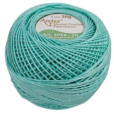 Anchor Mercer Crochet 528 Greenish Blue