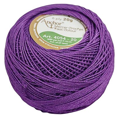 Anchor Mercer Crochet 101 Deep Lilac