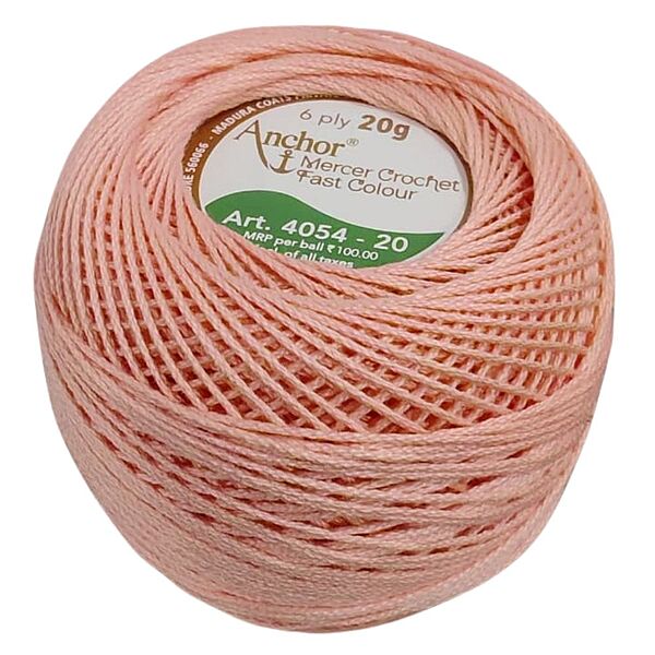 Anchor Mercer Crochet 07 Pale Salmon Anchor Mercer Crochet 07 Pale Salmon