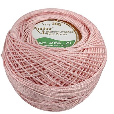 Anchor Mercer Crochet 49  Very Light Pink