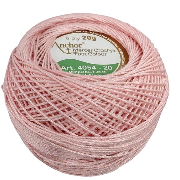 Anchor Mercer Crochet 49  Very Light Pink