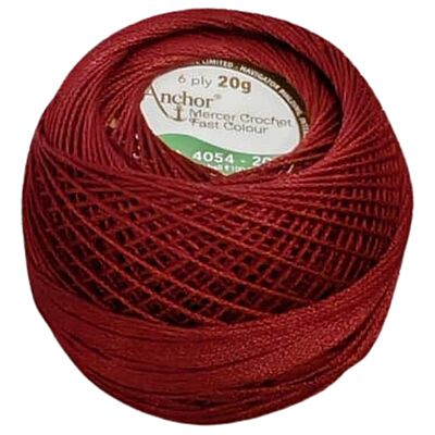 Anchor Mercer Crochet 22 Dark Maroon