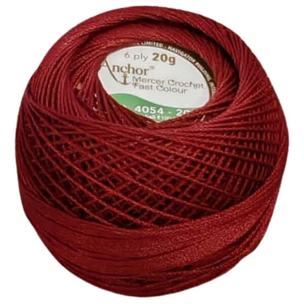 Anchor Mercer Crochet 22 Dark Maroon