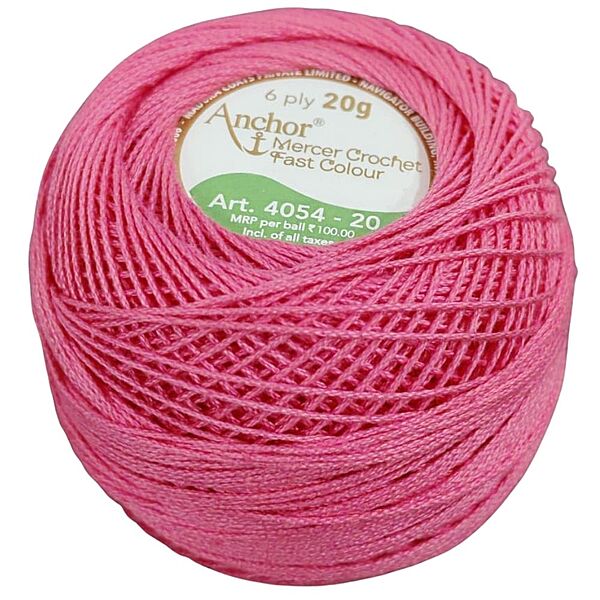 Anchor Mercer Crochet 54 Deep Blush
