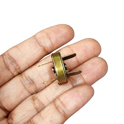 Bag Magnetic Button With Pin Antique Bronze Bag Magnetic Button With Pin Antique Bronze