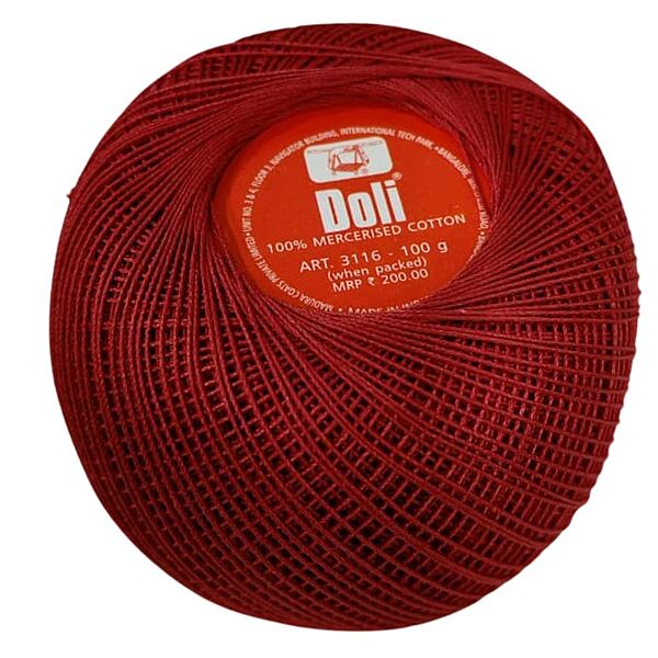 Doli Mercerised Cotton No.20- 20