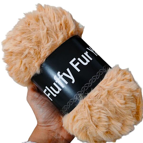 Fluffy Fur Yarn 83 Tiger Eye Fluffy Fur Yarn 83 Tiger Eye